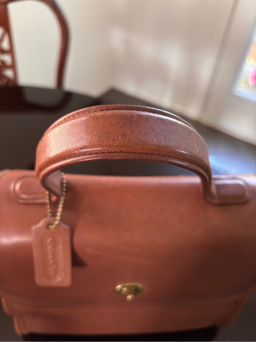 Coach Vintage Manor Top Handle 9977 - Picture 8 of 12
